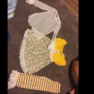 Girls 3 piece outfit